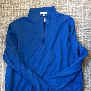 Peter Millar Vibrant Blue Quarter Zip